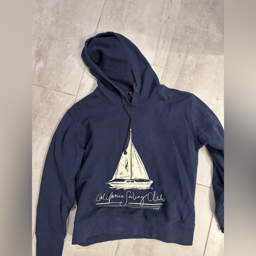 J. Crew Thin Hoodie